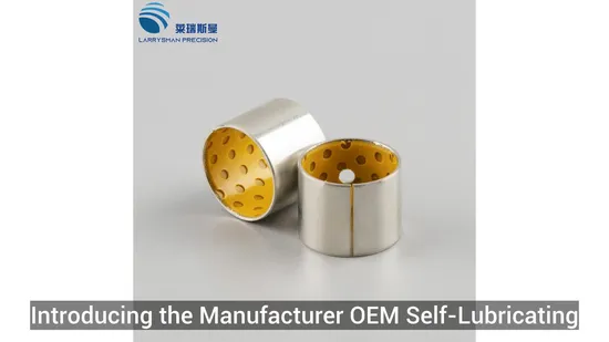 OEM Pb-Free POM Sf-1 Self-Lubricating Plain Bearing for Steel Applications
